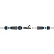 CAT6a UTP toolless outdoor koppelstuk CAT6a UTP toolless outdoor koppelstuk