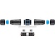 CAT6a UTP toolless outdoor koppelstuk CAT6a UTP toolless outdoor koppelstuk