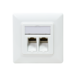 Boîte de jonction CAT6a keystone 2-gang Boîte de jonction CAT6a keystone 2-gang