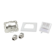 Boîte de jonction CAT6a keystone 2-gang Boîte de jonction CAT6a keystone 2-gang