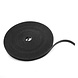 Bande velcro 10mm noir 25M sur rouleau Bande velcro 10mm noir 25M sur rouleau
