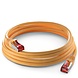 Cat6 S/FTP PIMF LSOH jaune 15 mètres Cat6 S/FTP PIMF LSOH jaune 15 mètres
