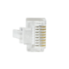 Bintra Doorsteek CAT6 Connector RJ45 - UTP 10 stuks voor soepele en stugge kabel Bintra Doorsteek CAT6 Connector RJ45 - UTP 10 stuks voor soepele en stugge kabel