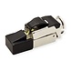 CAT6a toolless RJ45 connector - STP voor soepele en stugge kabel CAT6a toolless RJ45 connector - STP voor soepele en stugge kabel
