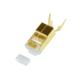 Cat.8.1 / Cat.6A RJ45 vergulde connectoren 10 stuks Cat.8.1 / Cat.6A RJ45 vergulde connectoren 10 stuks