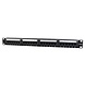 Panneau de brassage CAT5e 24 ports avec backbar Panneau de brassage CAT5e 24 ports avec backbar