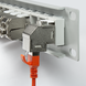 CAT6a coupleur keystone STP coudé CAT6a coupleur keystone STP coudé