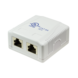 CAT6a boîte en saillie 2x RJ45 STP CAT6a boîte en saillie 2x RJ45 STP