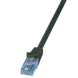 CAT6a U/UTP noir 1M CCA CAT6a U/UTP noir 1M CCA
