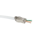 Perçage du connecteur CAT6 RJ45 - STP 10 pièces pour câble souple et rigide Perçage du connecteur CAT6 RJ45 - STP 10 pièces pour câble souple et rigide