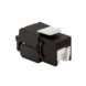 CAT6a keystone jack RJ45 UTP toolless noir CAT6a keystone jack RJ45 UTP toolless noir