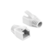 RJ45 Tulle 8mm blanc 50 pièces RJ45 Tulle 8mm blanc 50 pièces
