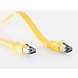 U/FTP CAT8.1 5M plat jaune 100% cuivre U/FTP CAT8.1 5M plat jaune 100% cuivre