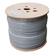 S/FTP CAT6 netwerkkabel stug 500M 100% koper grijs (netwerkkabel op rol) S/FTP CAT6 netwerkkabel stug 500M 100% koper grijs (netwerkkabel op rol)