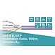 UTP CAT6 rigide 500M 100% cuivre violet (câble réseau en bobine) UTP CAT6 rigide 500M 100% cuivre violet (câble réseau en bobine)