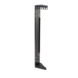 19" verticale muurbeugel 2U zwart 19" verticale muurbeugel 2U zwart