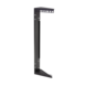 19" verticale muurbeugel 3U zwart 19" verticale muurbeugel 3U zwart