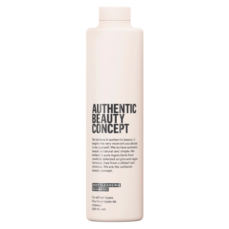 Authentic beauty outlet concept shampoo