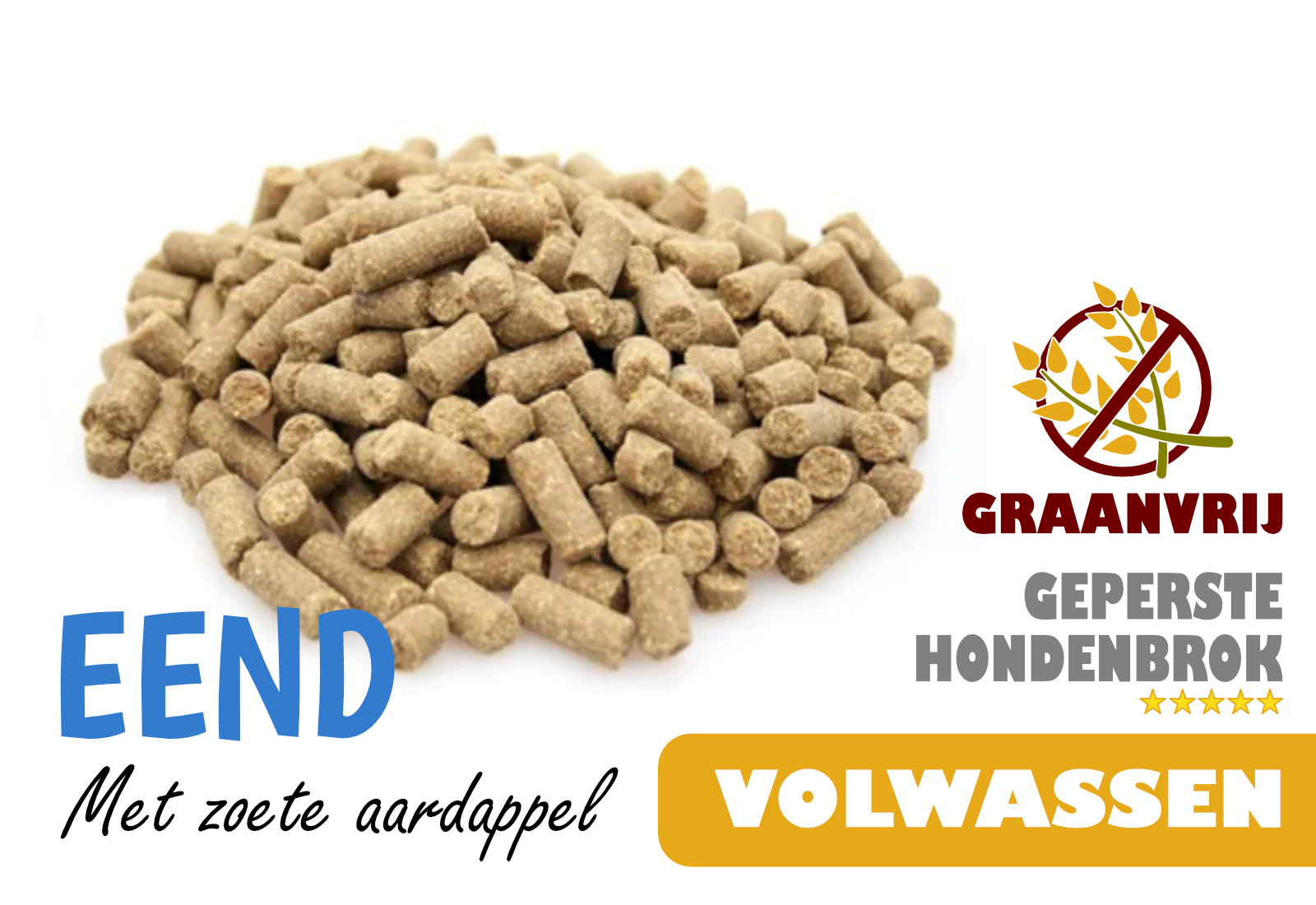 Graanvrij - Super Premium Excellent Eend & Zoete Aardappel