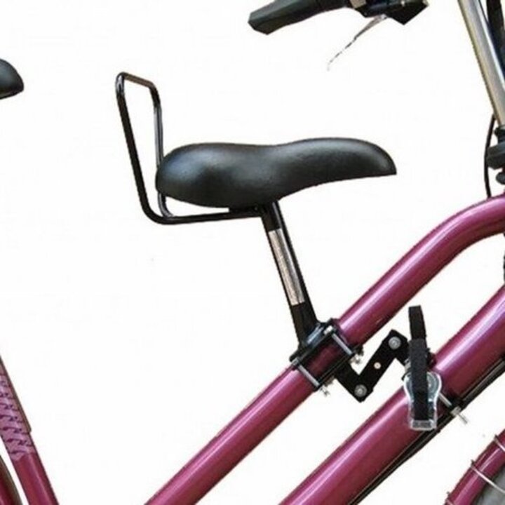 Zadel Op Stang Model 1 Voor Damesfiets Met Dubbele Stang