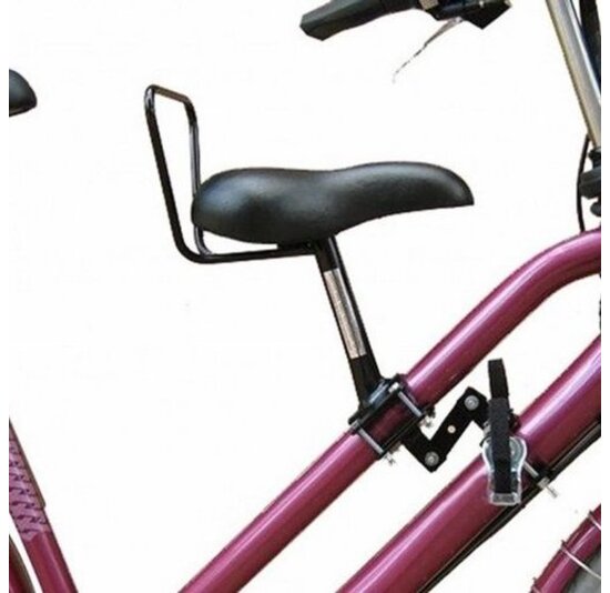 Zadel Op Stang Model 1 Voor Damesfiets Met Dubbele Stang