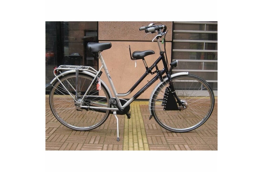 Zadel Op Stang Model 1 Voor Damesfiets Met Dubbele Stang