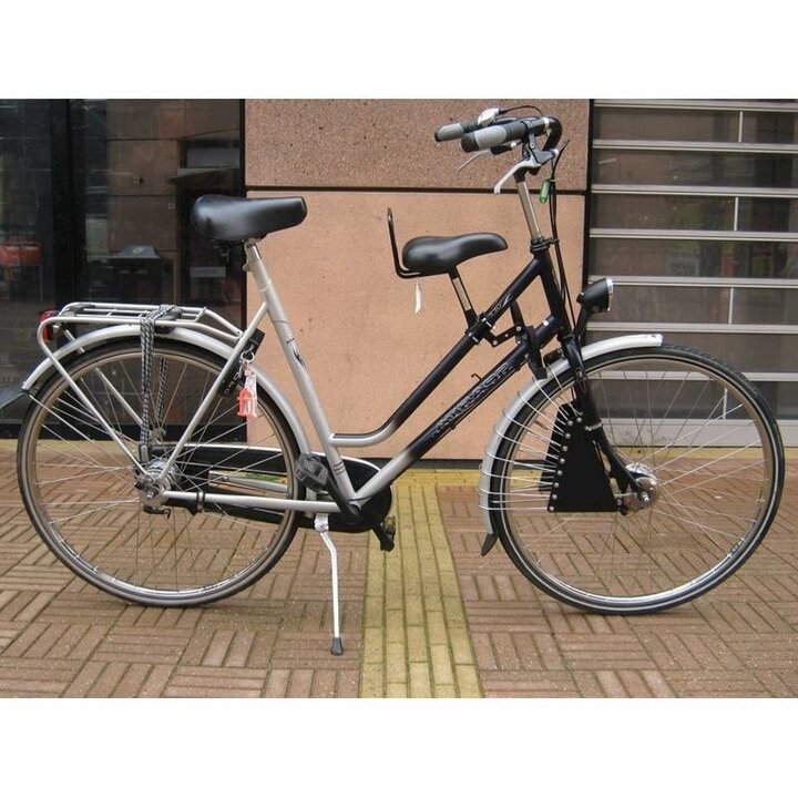 Zadel Op Stang Model 1 Voor Damesfiets Met Dubbele Stang