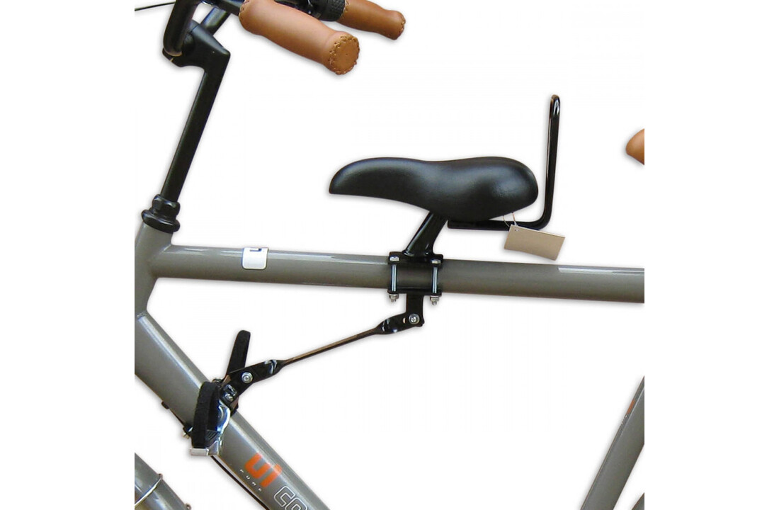 Zadel Op Stang Model 2 Voor Herenfiets Met Dubbele Stang