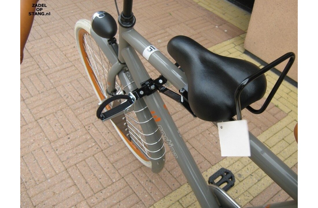 Zadel Op Stang Model 2 Voor Herenfiets Met Dubbele Stang