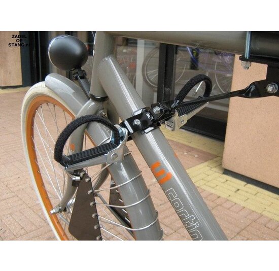 Zadel Op Stang Model 2 Voor Herenfiets Met Dubbele Stang