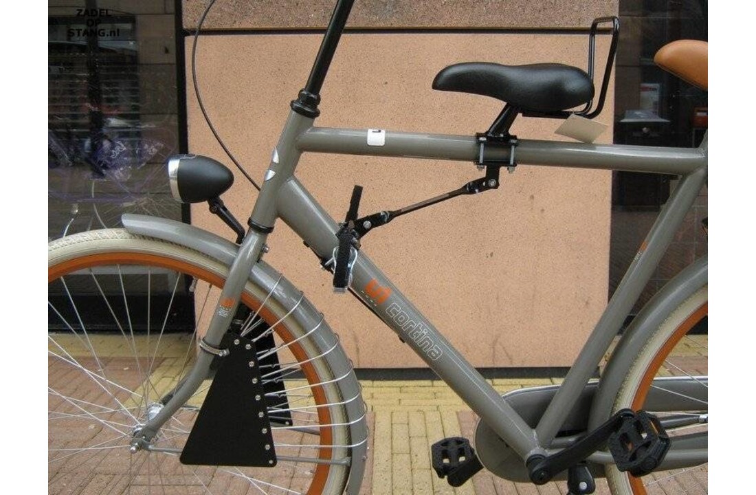 Zadel Op Stang Model 2 Voor Herenfiets Met Dubbele Stang