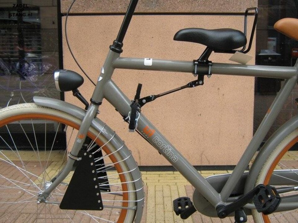 Zadel Op Stang Model 2 Voor Herenfiets Met Dubbele Stang