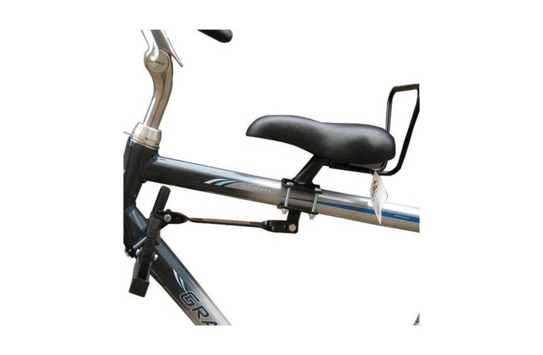 Zadel Op Stang Model 2 Voor Herenfiets Met Dubbele Stang