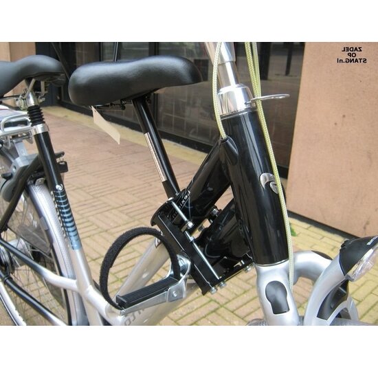 Zadel Op Stang Model 3 Voor Damesfiets Dubbele (oversized) Stang