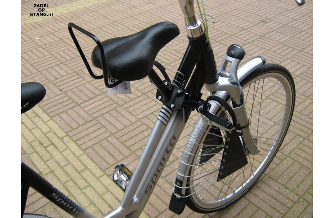Zadel Op Stang Model 3 Voor Damesfiets Dubbele (oversized) Stang