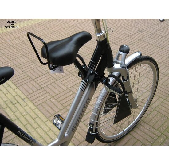 Zadel Op Stang Model 3 Voor Damesfiets Dubbele (oversized) Stang