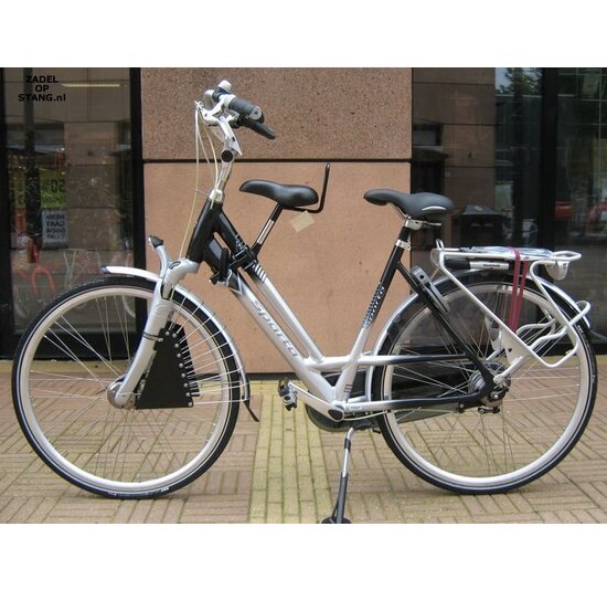 Zadel Op Stang Model 3 Voor Damesfiets Dubbele (oversized) Stang