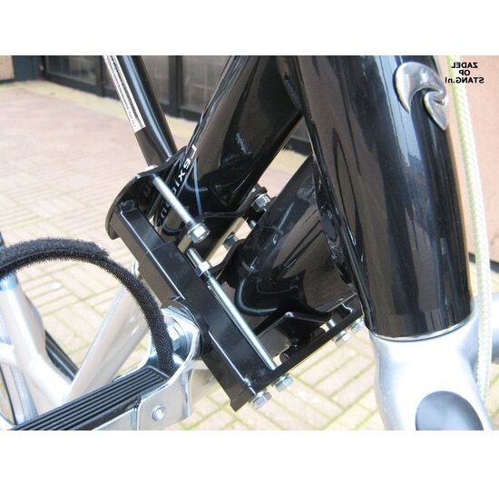 Zadel Op Stang Model 3 Voor Damesfiets Dubbele (oversized) Stang