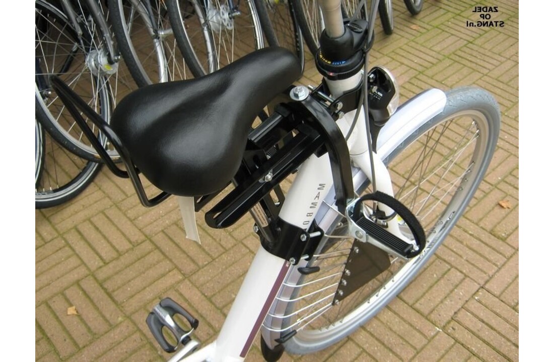 Zadel Op Stang Model 4 Voor Damesfiets Enkele Oversized Stang