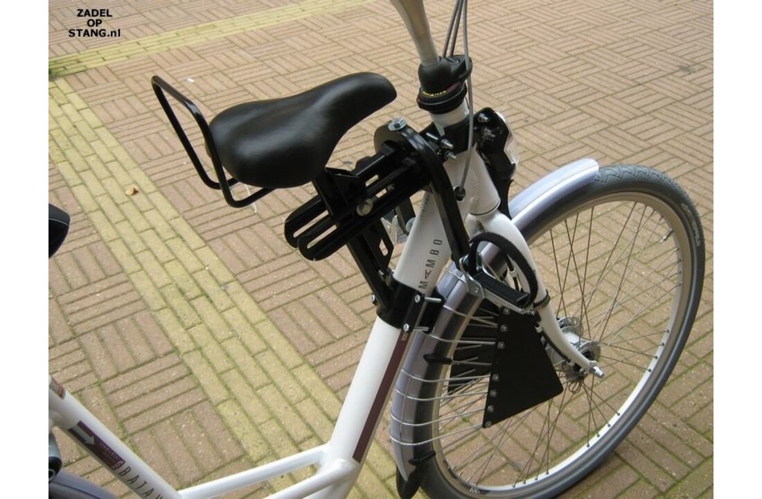 Zadel Op Stang Model 4 Voor Damesfiets Enkele Oversized Stang