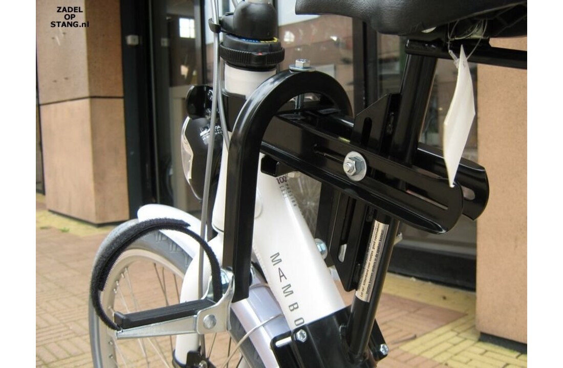 Zadel Op Stang Model 4 Voor Damesfiets Enkele Oversized Stang