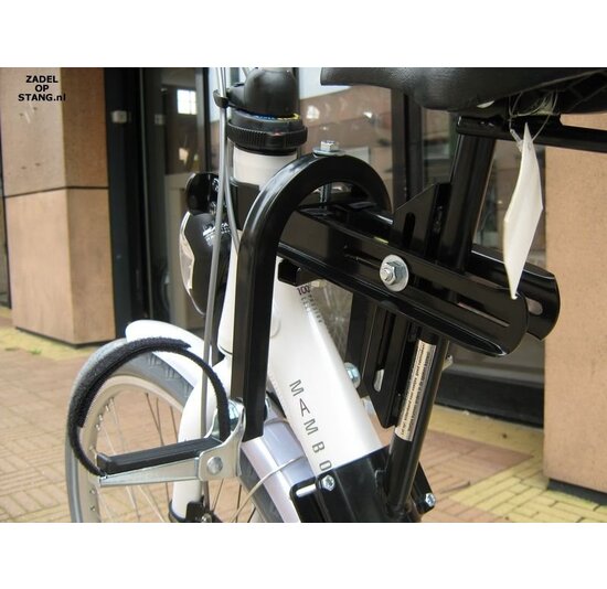 Zadel Op Stang Model 4 Voor Damesfiets Enkele Oversized Stang