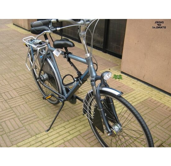 Zadel Op Stang Model 5 Voor Herenfiets Met Oversized Stang