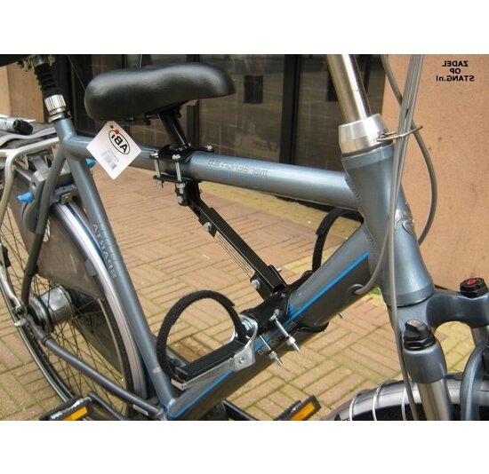 Zadel Op Stang Model 5 Voor Herenfiets Met Oversized Stang