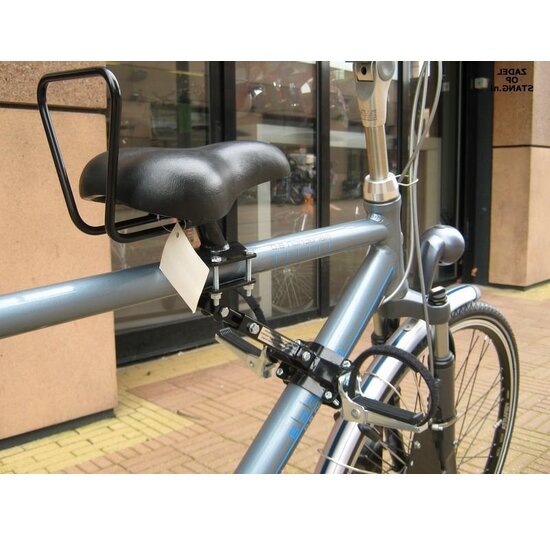 Zadel Op Stang Model 5 Voor Herenfiets Met Oversized Stang