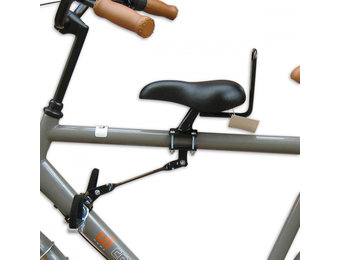 Tweedekansje! Zadel Op Stang Model 2 Voor Herenfiets Met Stalen Stang