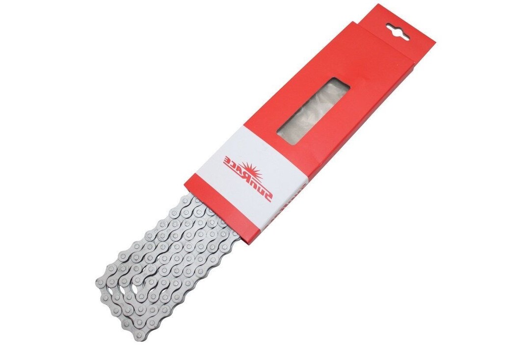 Fietsketting Sunrace 1 speed 1/2 x 1/8 112schakels