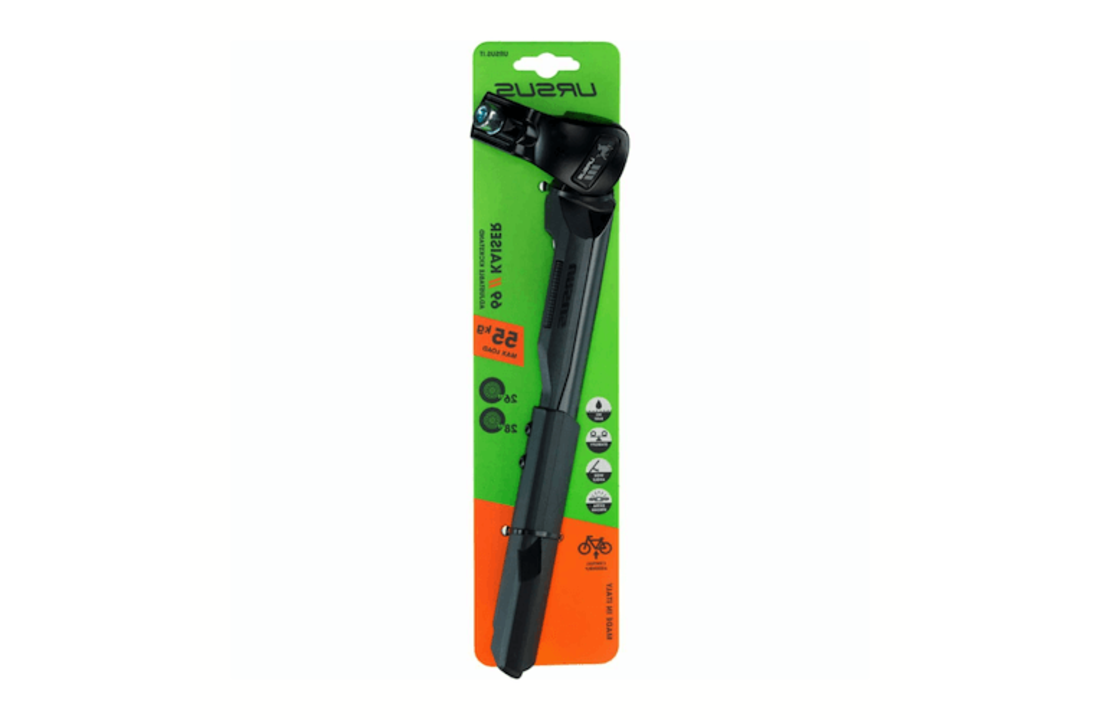 Ursus Kaiser Verstelbare Fietsstandaard - 26-28 inch - Zwart