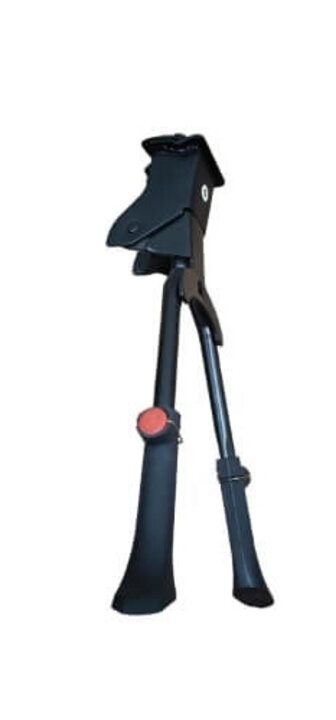 Voltano Dubbele Fietsstandaard -Verstelbaar - 26 / 28 inch - Zwart