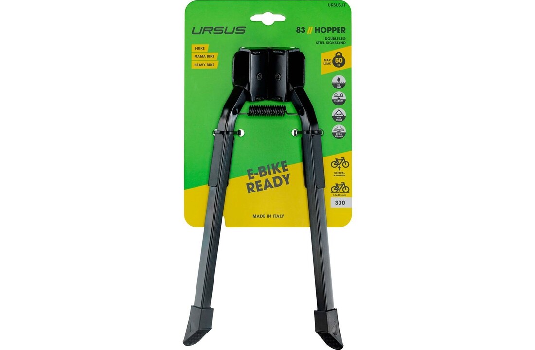 Ursus Dubbele Standaard Hopper - 28'' - Zwart - Staal